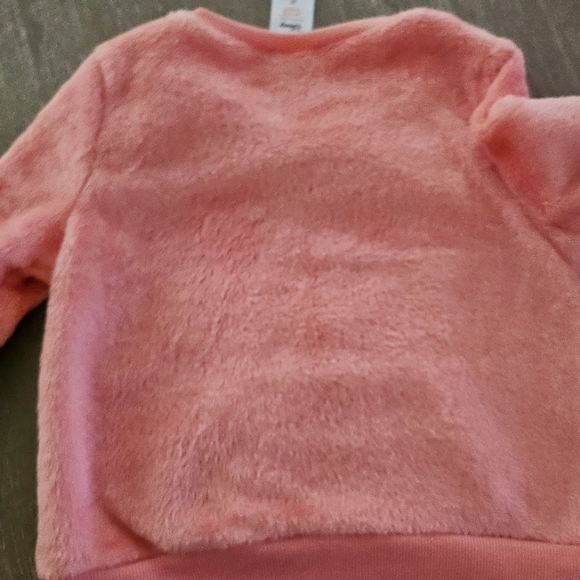 Cute Minnie fleece sweater- toddler 5t - Picture 2 of 2